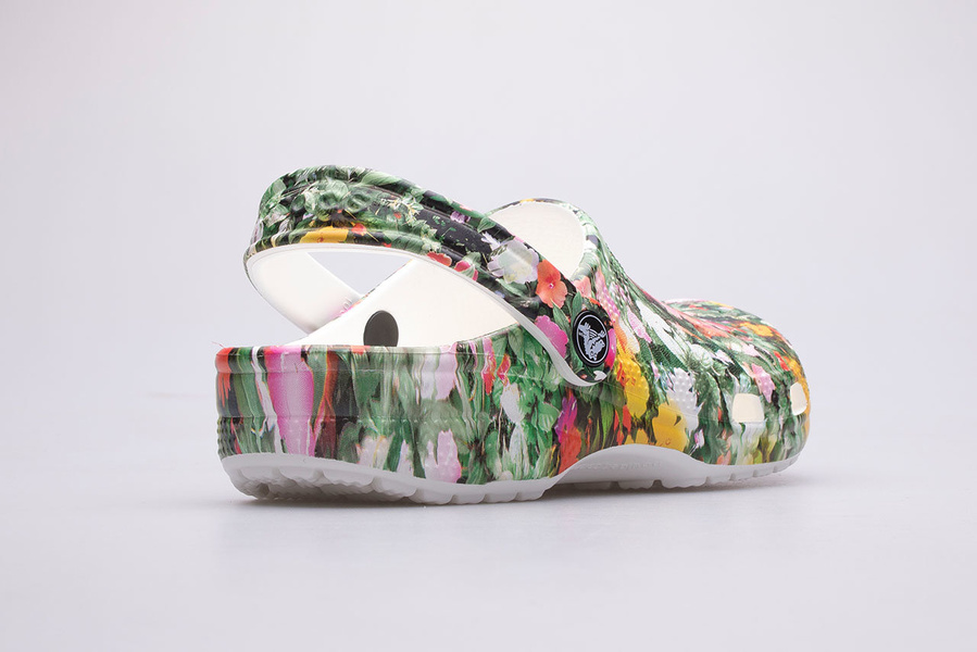 Chodaki CROCS CLASSIC FLORAL CLOG 206376-94S