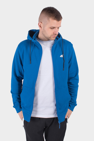 Bluza męska z kapturem rozpinana 4F NOSH4-BLM004-36S
