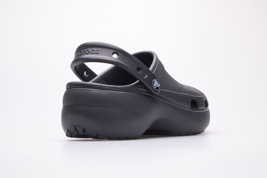 Chodaki damskie CROCS CLASSIC PLATFORM CLOG 206750-001