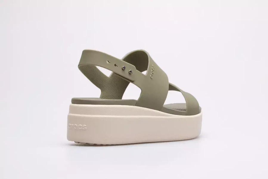 Sandały damskie Crocs Brooklyn Low Wedge 206453-2YI