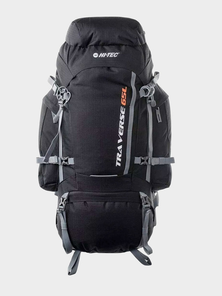 Plecak turystyczny HI-TEC TRAVERSE 65L BLACK