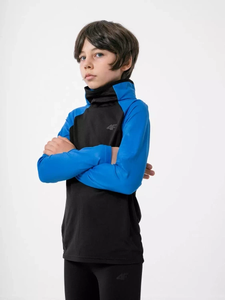 Bluza dziecięca polarowa 4F HJZ22-JBIMD001-33S
