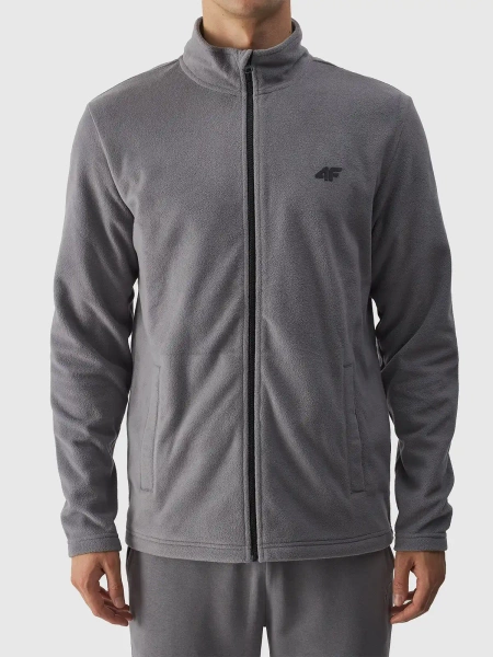 Bluza męska rozpinana polarowa 4F 4FWMM00TFLEM289-25S