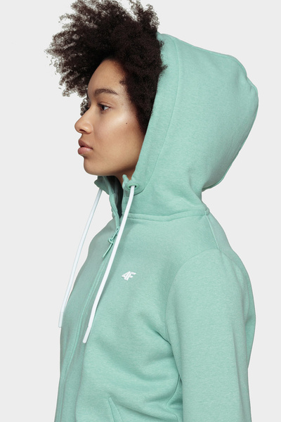 Bluza damska z kapturem rozpinana 4F NOSH4-BLD004-47M