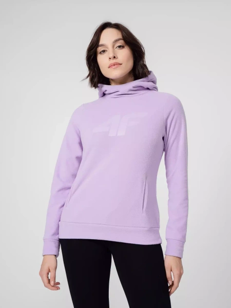 Bluza damska z kapturem polarowa 4F 4FSS23TFLEF051-52S