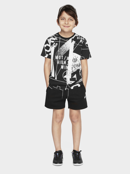 Koszulka dziecięca 4F HJL21-JTSM005-10S