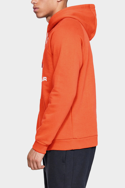 Bluza męska z kapturem Under Armour RIVAL HOODIE 1345628-856