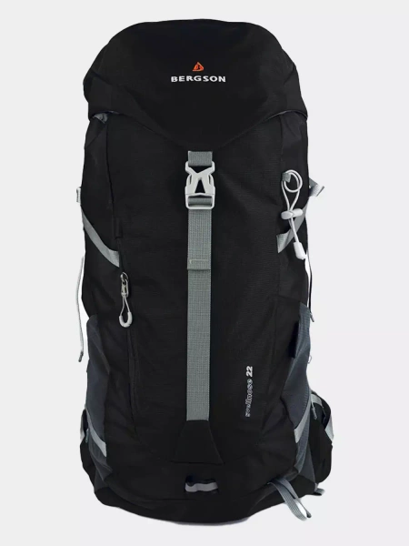 Plecak turystyczny BERGSON SVELLNOSE Black 22L 