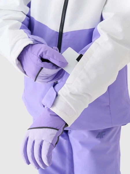 Kurtka dziecięca zimowa narciarska 4F 4FJWAW24TTJAF542-51S