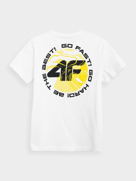 Koszulka dziecięca 4F HJL21-JTSM008A-10S