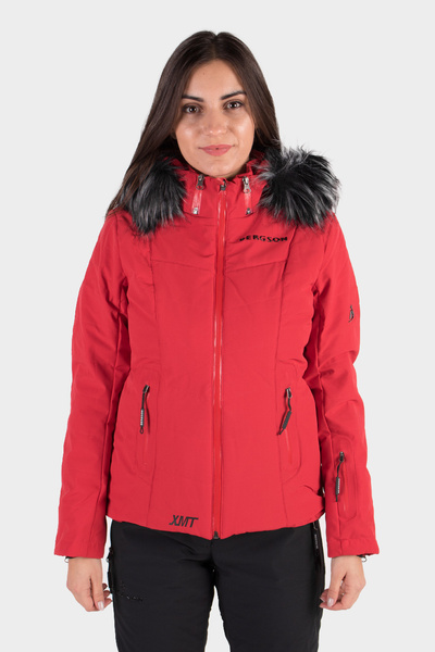 Kurtka damska BERGSON SNOWSWIFT STX RED BRG00039