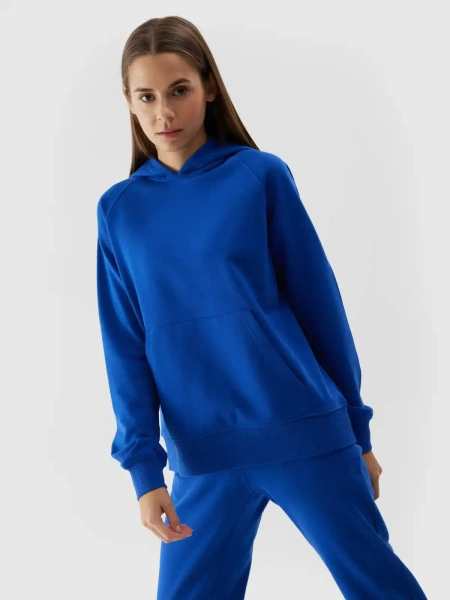 Bluza damska z kapturem 4F 4FWSS24TSWSF0955-36S 