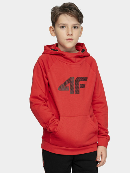Bluza dziecięca z kapturem 4F HJZ21-JBLM001B-62S