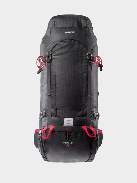 Plecak turystyczny HI-TEC STONE 75 BLACK/RED