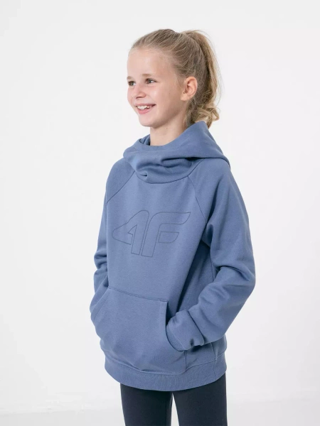 Bluza dziecięca z kapturem 4F HJZ22-JBLD002-32S