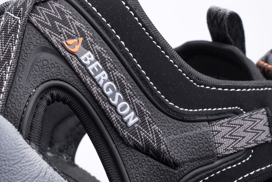 Sandały męskie trekkingowe BERGSON SOBAT Hiking BRG00128 graphite