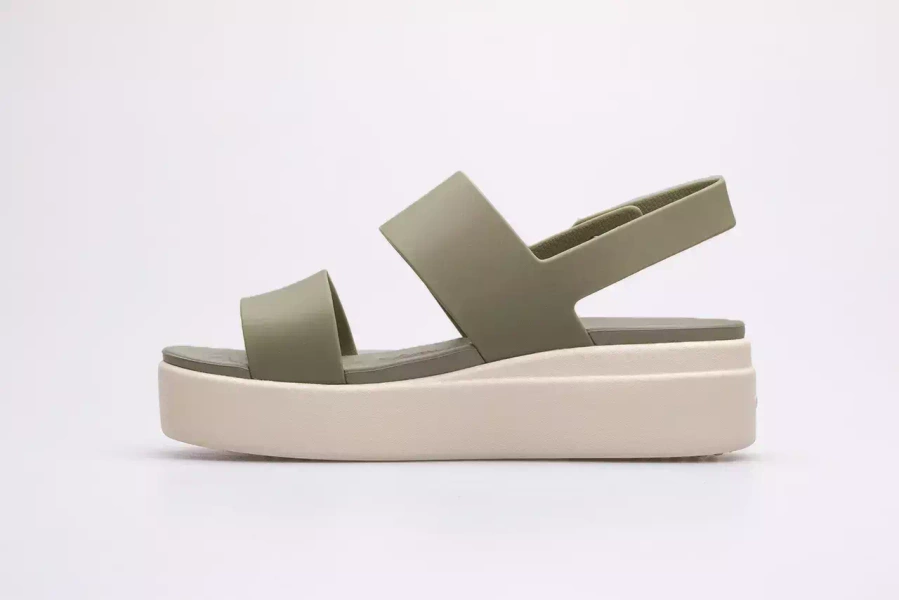 Sandały damskie Crocs Brooklyn Low Wedge 206453-2YI