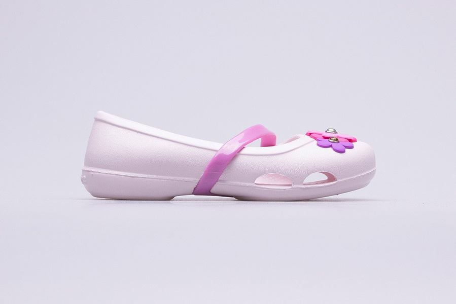 Baleriny Crocs Lina Charm Flat 205529-6PI