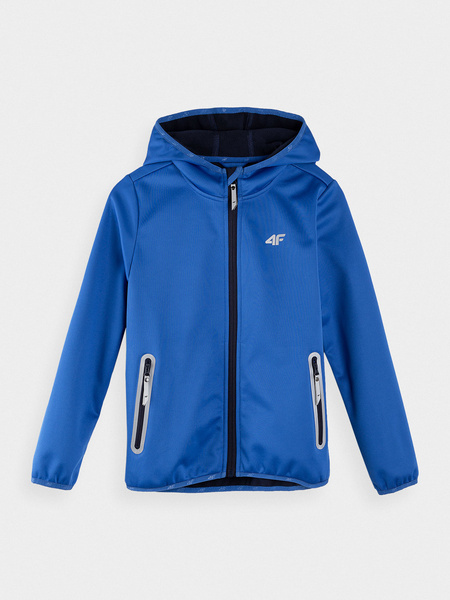 Kurtka dziecięca softshell 4F HJL21-JSFM001-36S