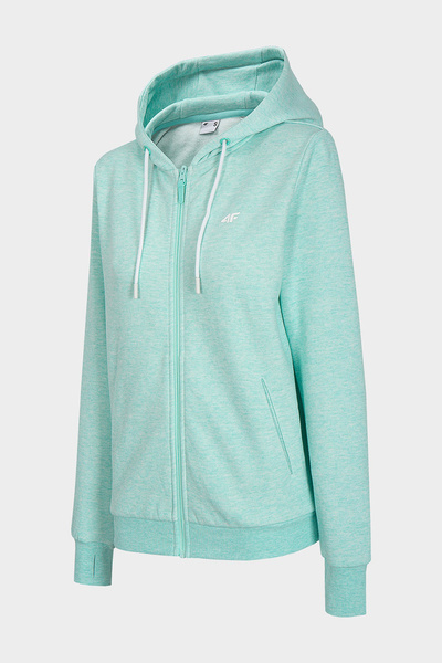 Bluza damska z kapturem rozpinana 4F NOSH4-BLD004-47M