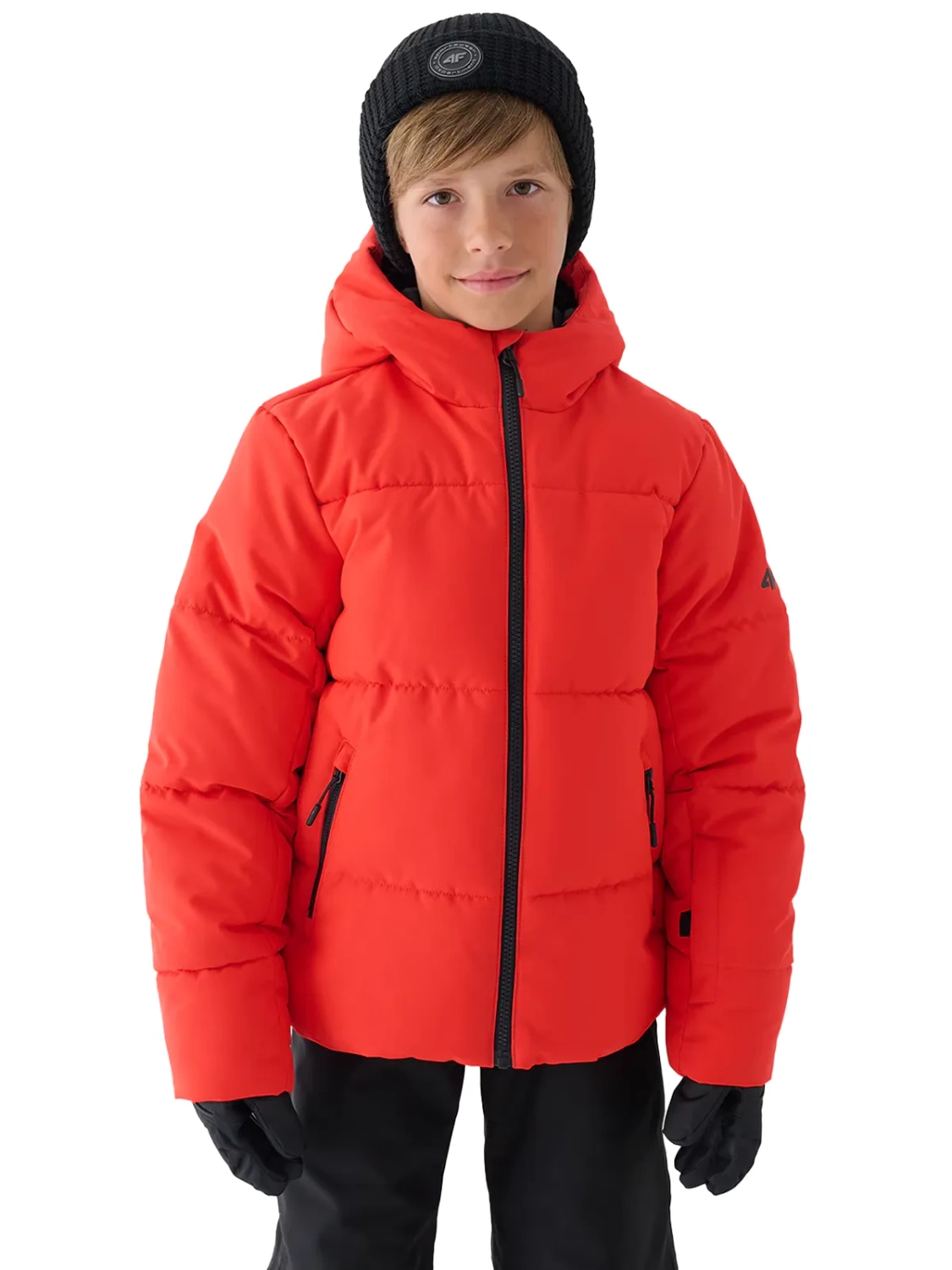 Kurtka dziecięca zimowa puchowa narciarska 4F 4FJWAW24TTJAM534-62S