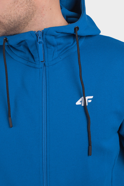 Bluza męska z kapturem rozpinana 4F NOSH4-BLM004-36S