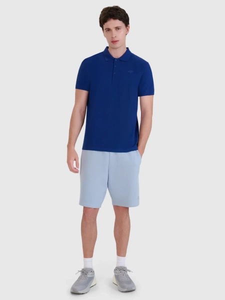 Koszulka męska polo 4FWMM00TPTSM366-031S