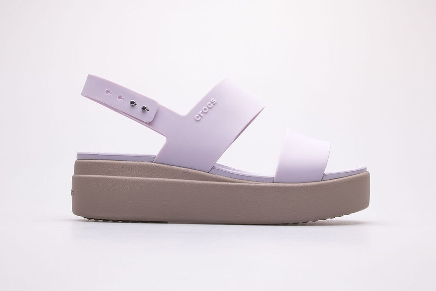 Sandały damskie Crocs Brooklyn Low Wedge 206453-5PV