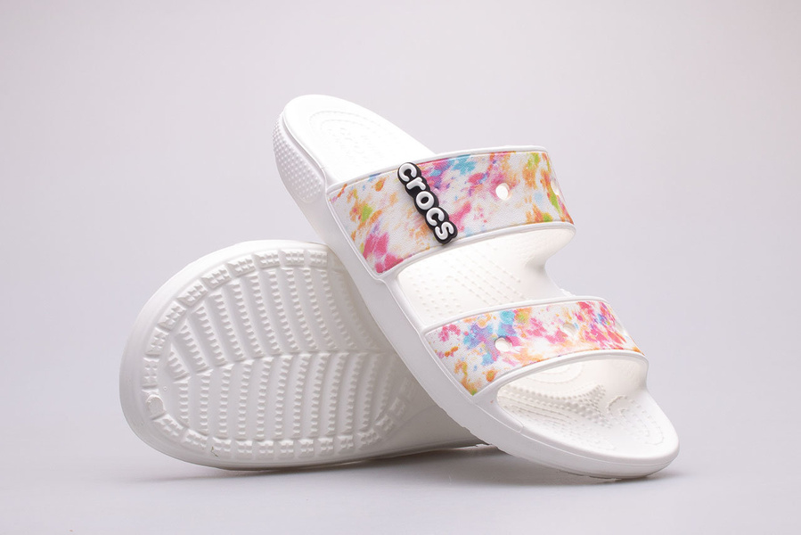 Klapki damskie CROCS CLASSIC TIE DYE GRAPHIC 207283-928