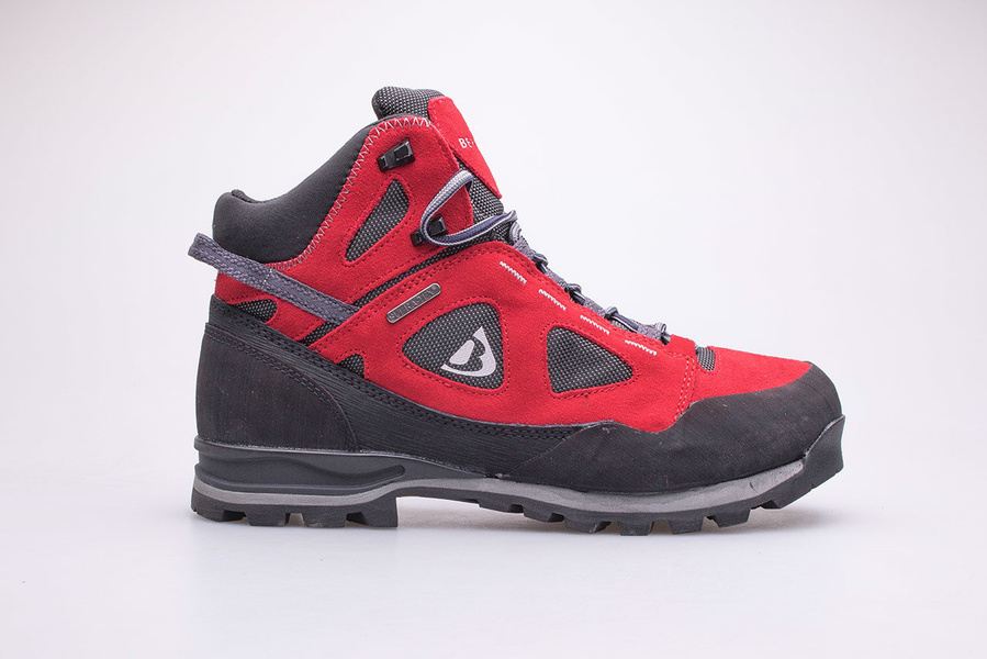 Buty damskie trekkingowe BERGSON KAKKA MID STX red/black