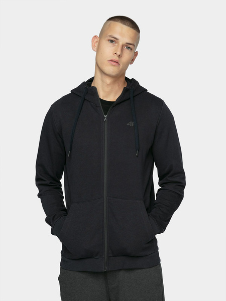 Bluza męska z kapturem rozpinana 4F NOSH4-BLM353-30S