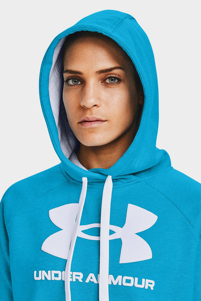 Bluza damska z kapturem Under Armour RIVAL FLEECE 1356318-419