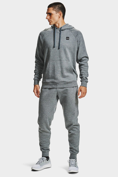 Bluza męska z kapturem Under Armour RIVAL HOODIE 1357092-012