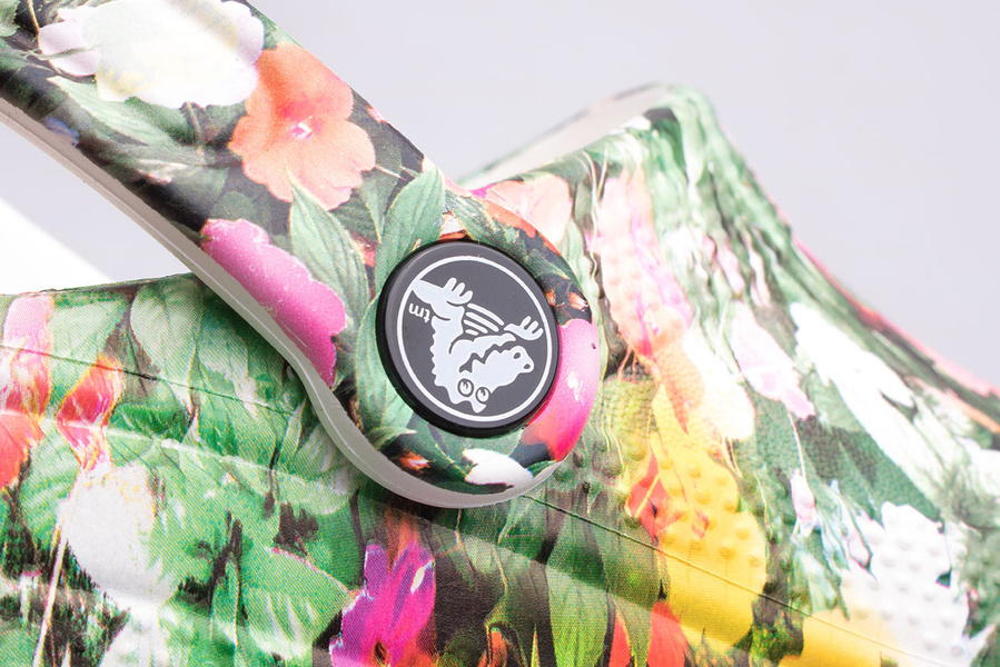 Chodaki CROCS CLASSIC FLORAL CLOG 206376-94S