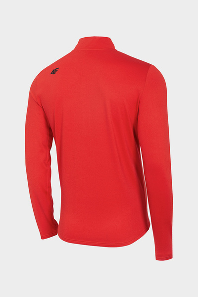 Bluza męska z kapturem rozpinana polarowa 4F H4Z20-BIMD034G-62S