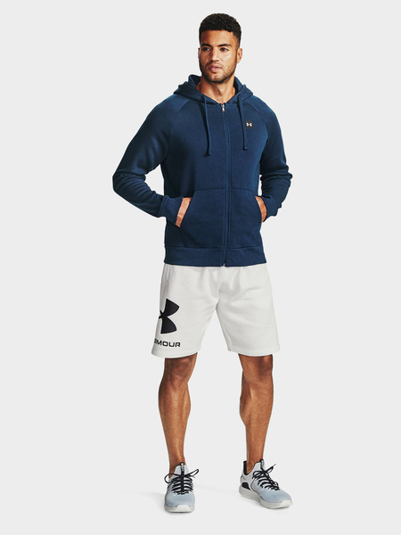 Bluza męska z kapturem rozpinana Under Armour RIVAL FLEECE 1357111-408