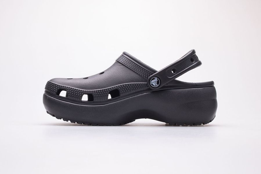 Chodaki damskie CROCS CLASSIC PLATFORM CLOG 206750-001