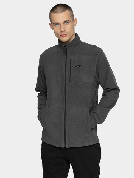 Bluza męska rozpinana polarowa 4F NOSH4-PLM352-22S