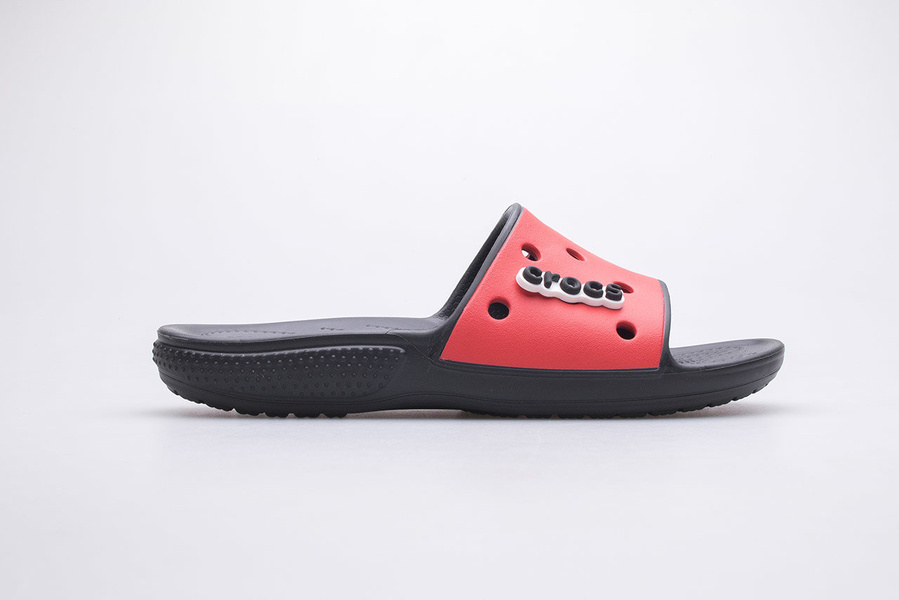 Klapki CROCS CLASSIC COLORBLOCK SLIDE 206882-0X9