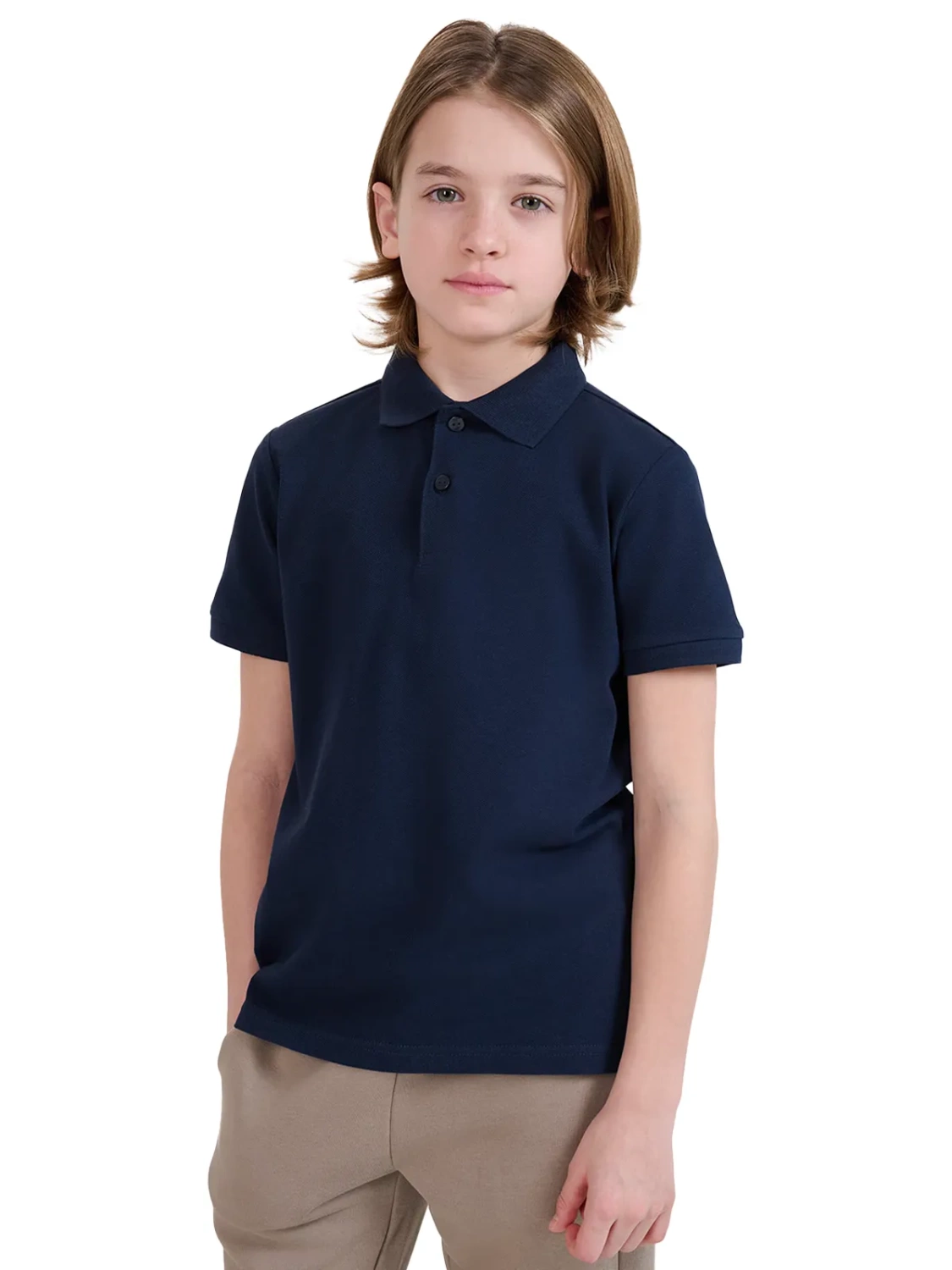 Koszulka dziecięca polo 4F 4FJWMM00TPTSU513-31S