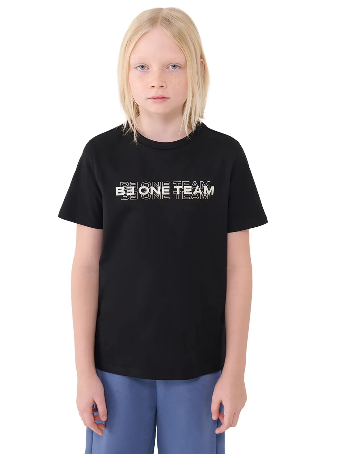 Koszulka dziecięca 4F 4FJWSS25TTSHM2186-20S