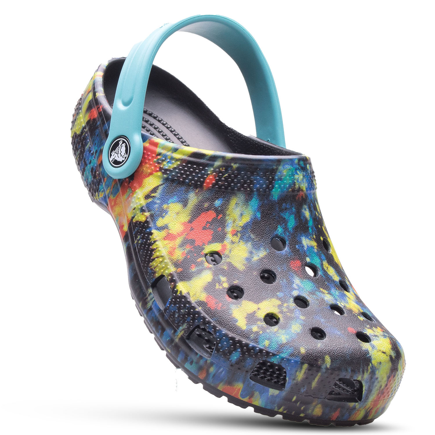 Chodaki Crocs TIE DYE GRAPHIC KIDS 206995-4SW