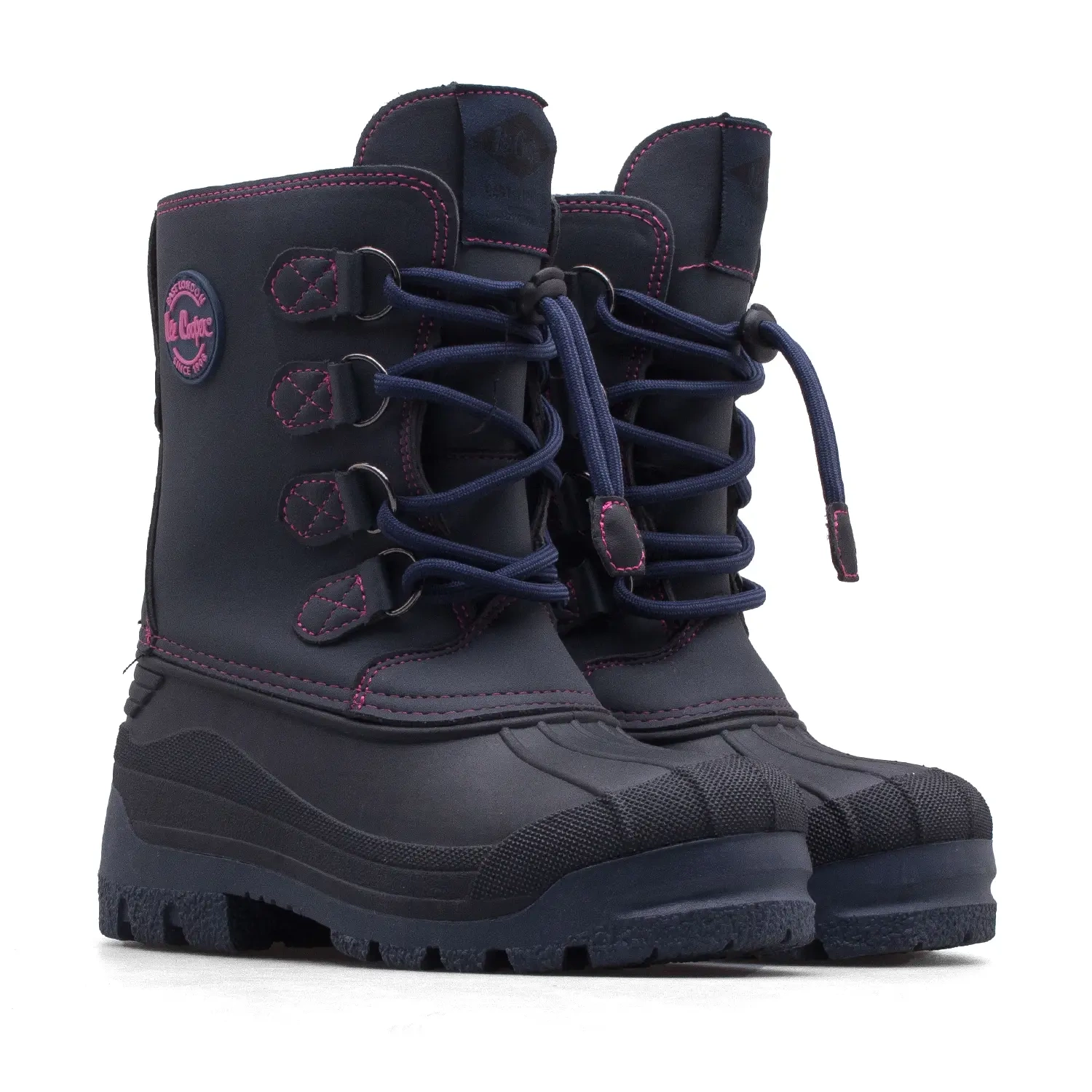 Buty dziecięce zimowe śniegowce Lee Cooper LCJ-24-44-2843K