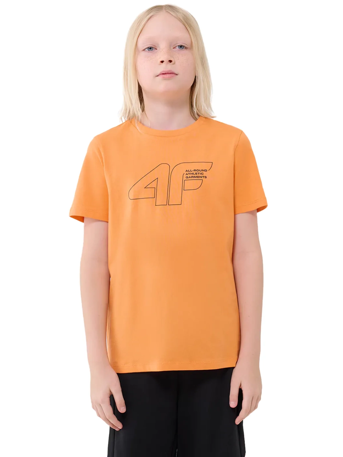 Koszulka dziecięca 4F 4FJWSS25TTSHM2185-70S