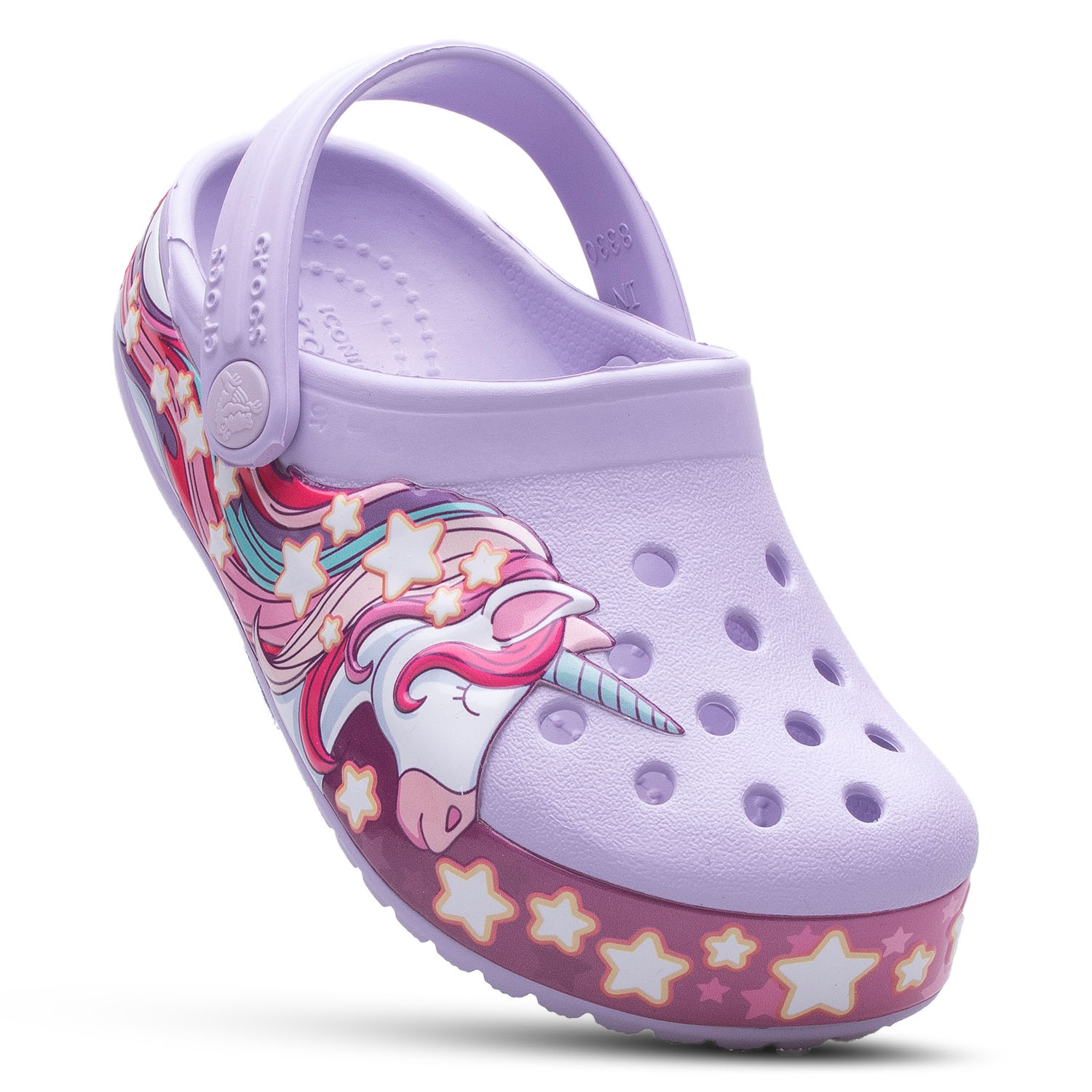 Chodaki CROCS UNICORN BAND CLOG KIDS 206270-530