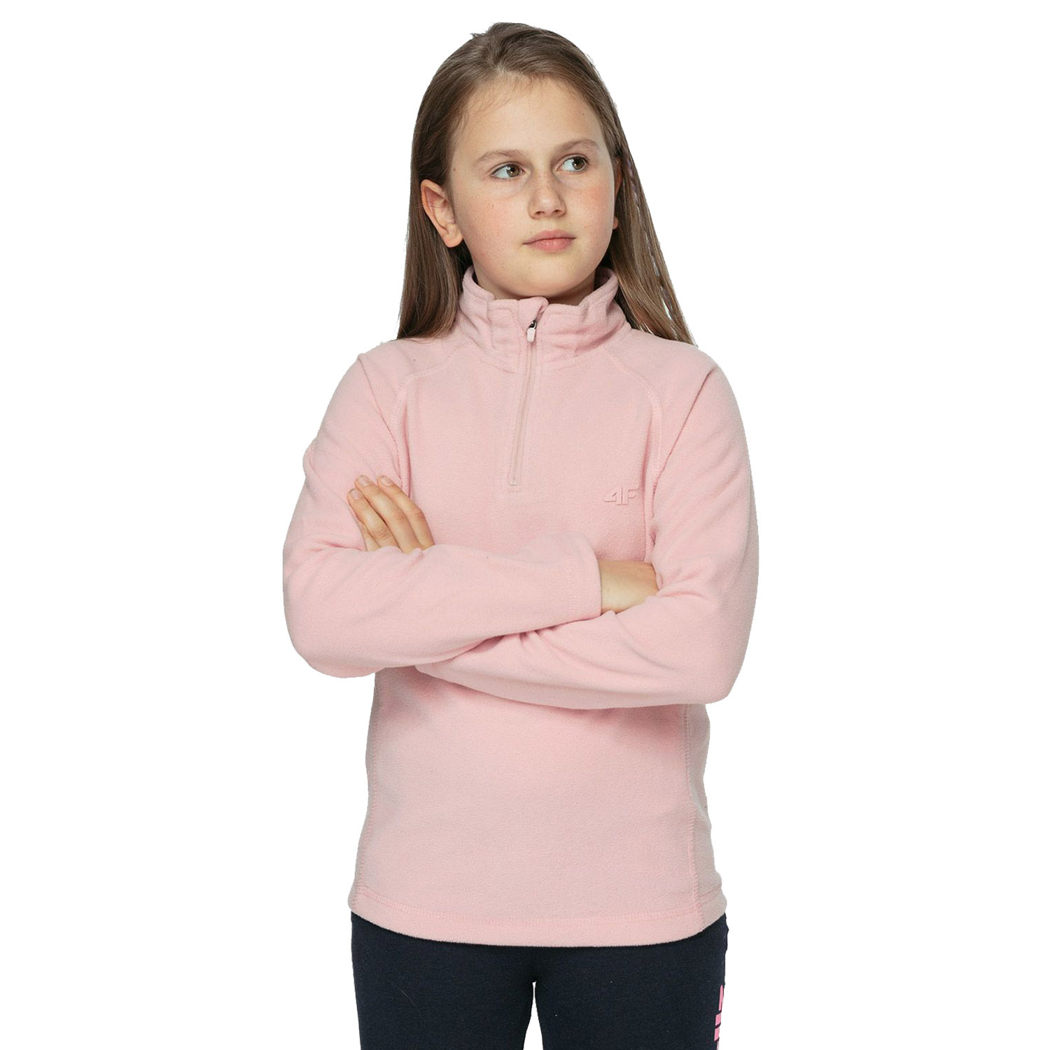 Bluza dziecięca polarowa 4F HJZ21-JBIDP001A-56S 