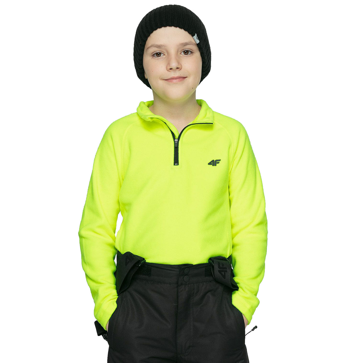 Bluza dziecięca polarowa 4F HJZ21-JBIMP001-72
