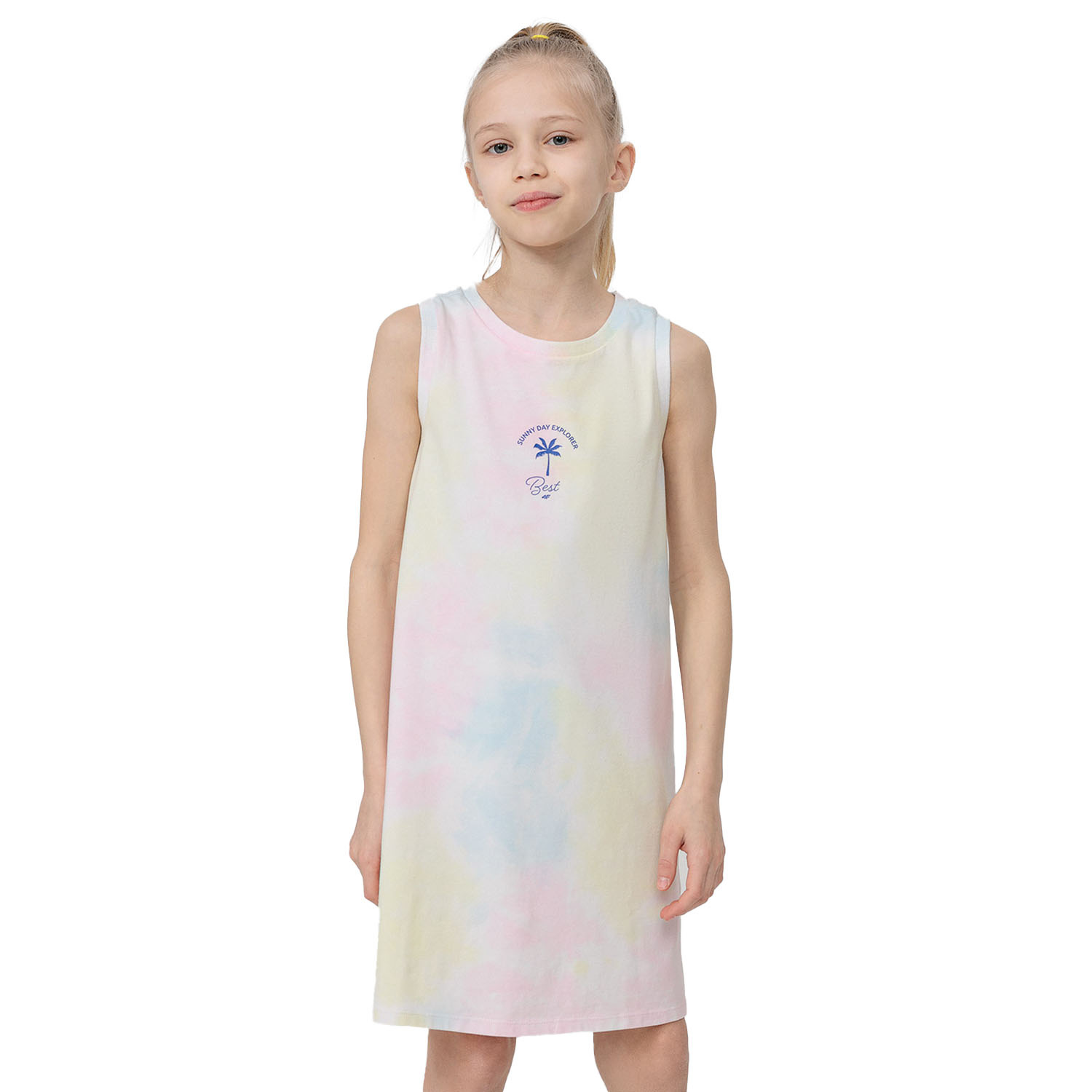 Sukienka dziewczęca 4F JUNIOR HJL22-JSUDD002-90A