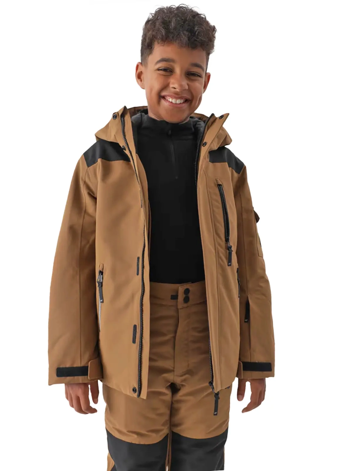 Kurtka dziecięca zimowa narciarska 4F 4FJWAW24TTJAM538-82S