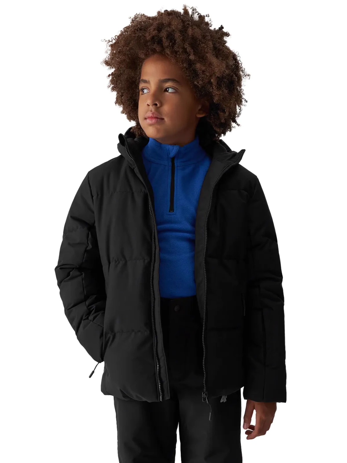 Kurtka dziecięca zimowa puchowa narciarska 4F 4FJWAW24TTJAM534-20S